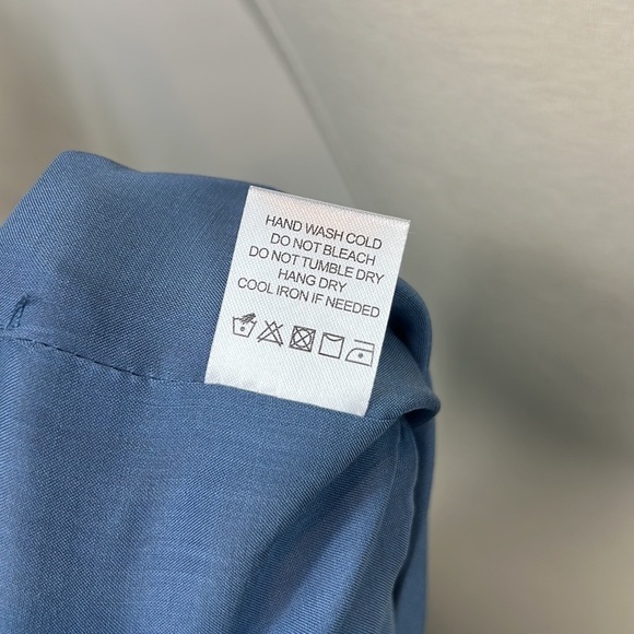 NWT REVOLVE Majorelle Dress Mini Blue Tapestry Wedding Evening Prom Small - Picture 8 of 9